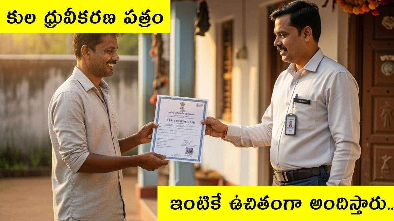 AP Caste Certificate 2025